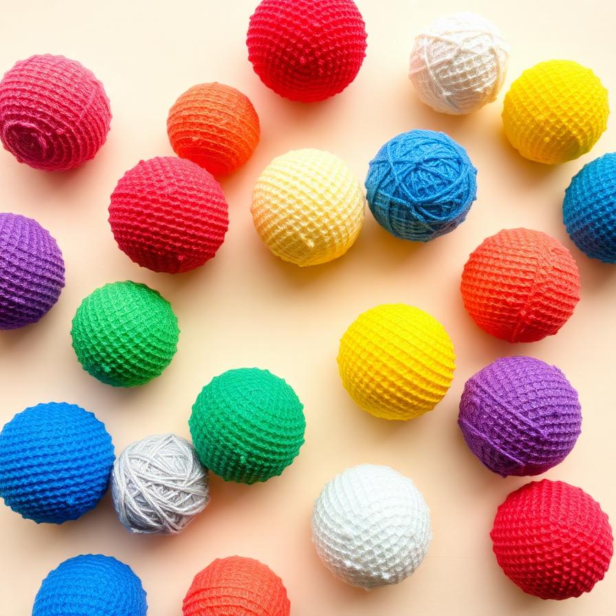 Balles sensorielles texturées
